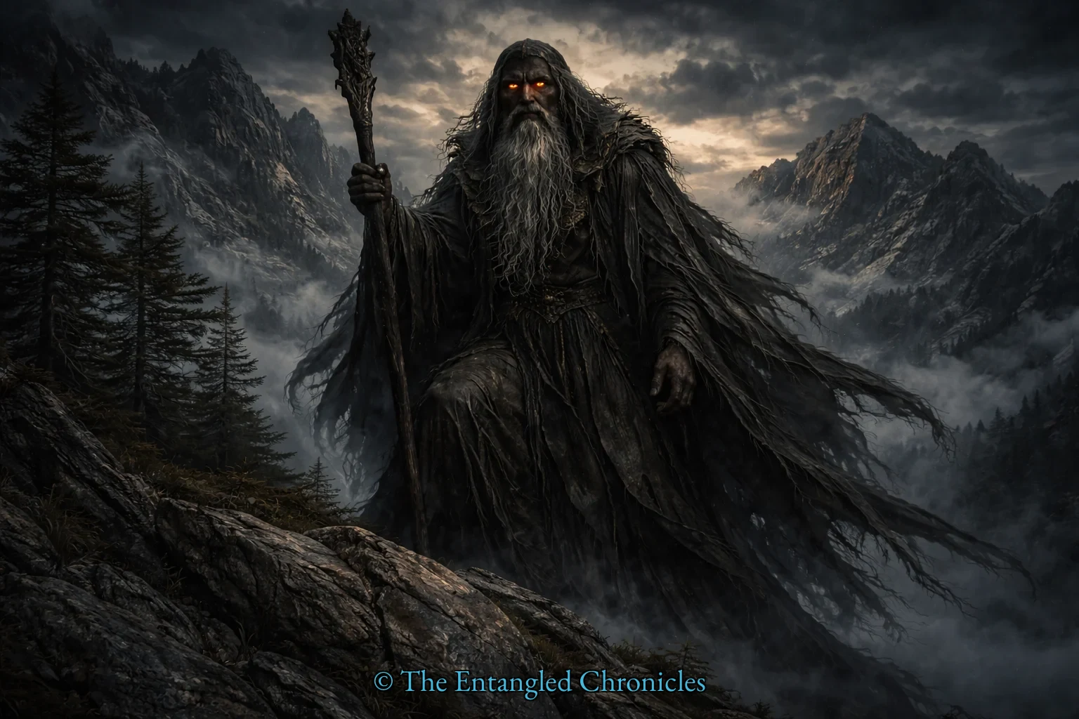 Bergmönch - The fierce mountain monk